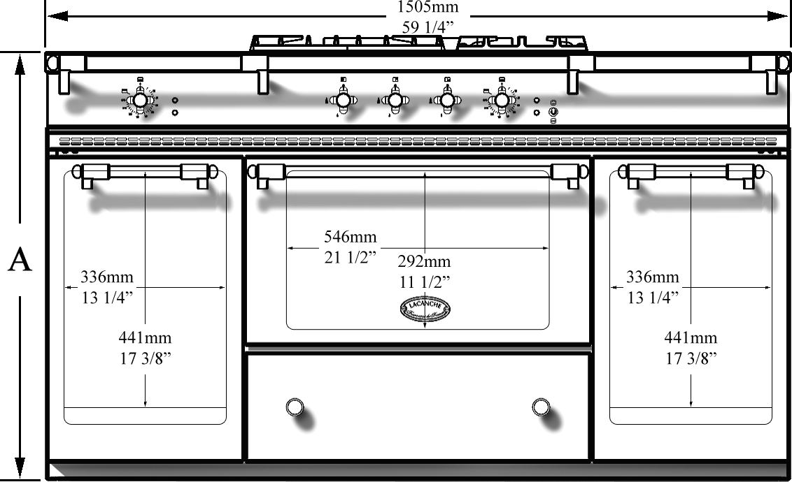 Citeaux front dimensions