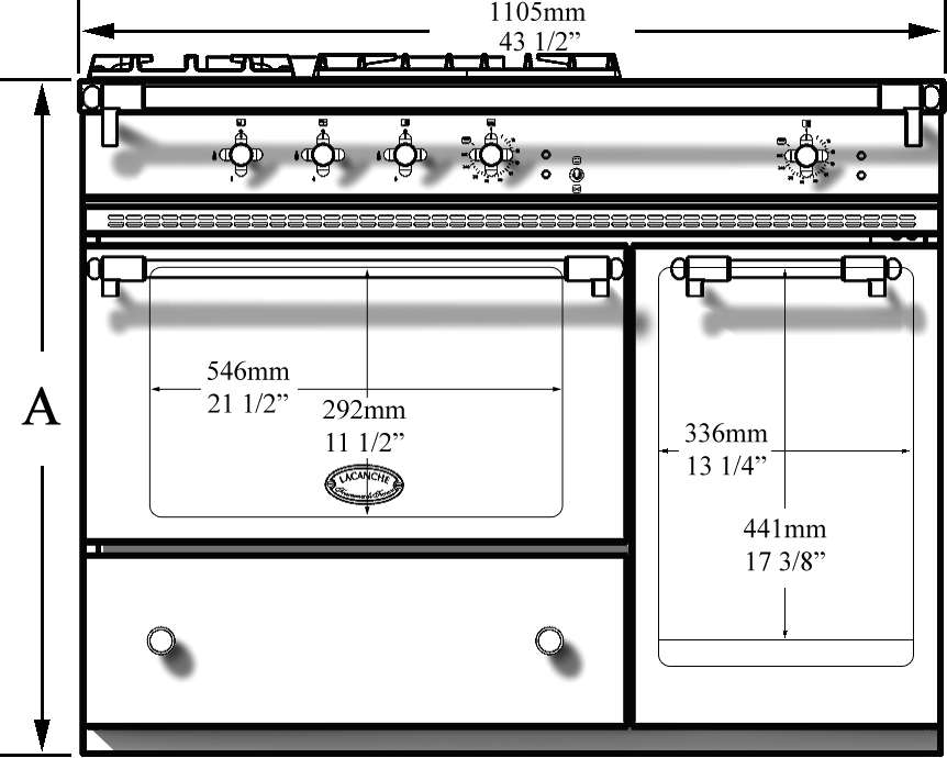 Savigny front dimensions